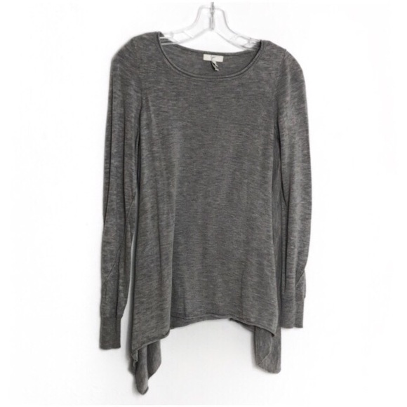 Joie ‘Leticia B. Shark Bite Long Sleeve Top XS